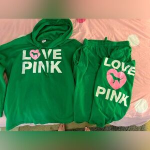 Victoria Secret Pink sweat/ track suit